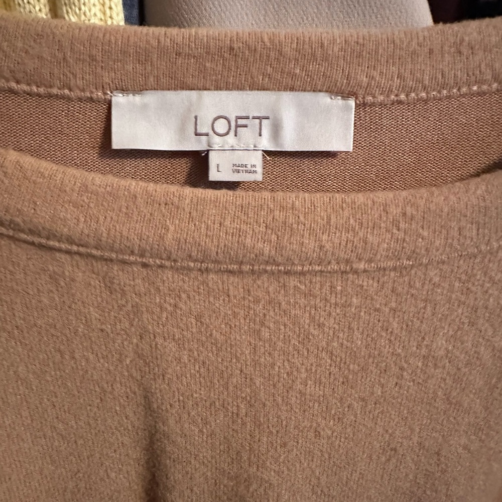 LOFT Tan Sweater